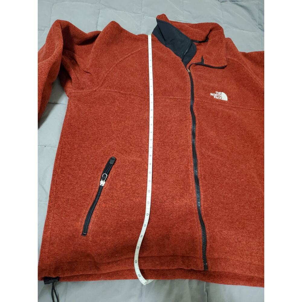The North Face Men’s XL Polartec Full Zip Fleece Jacket Red Outdoor Warmth - Picture 7 of 13